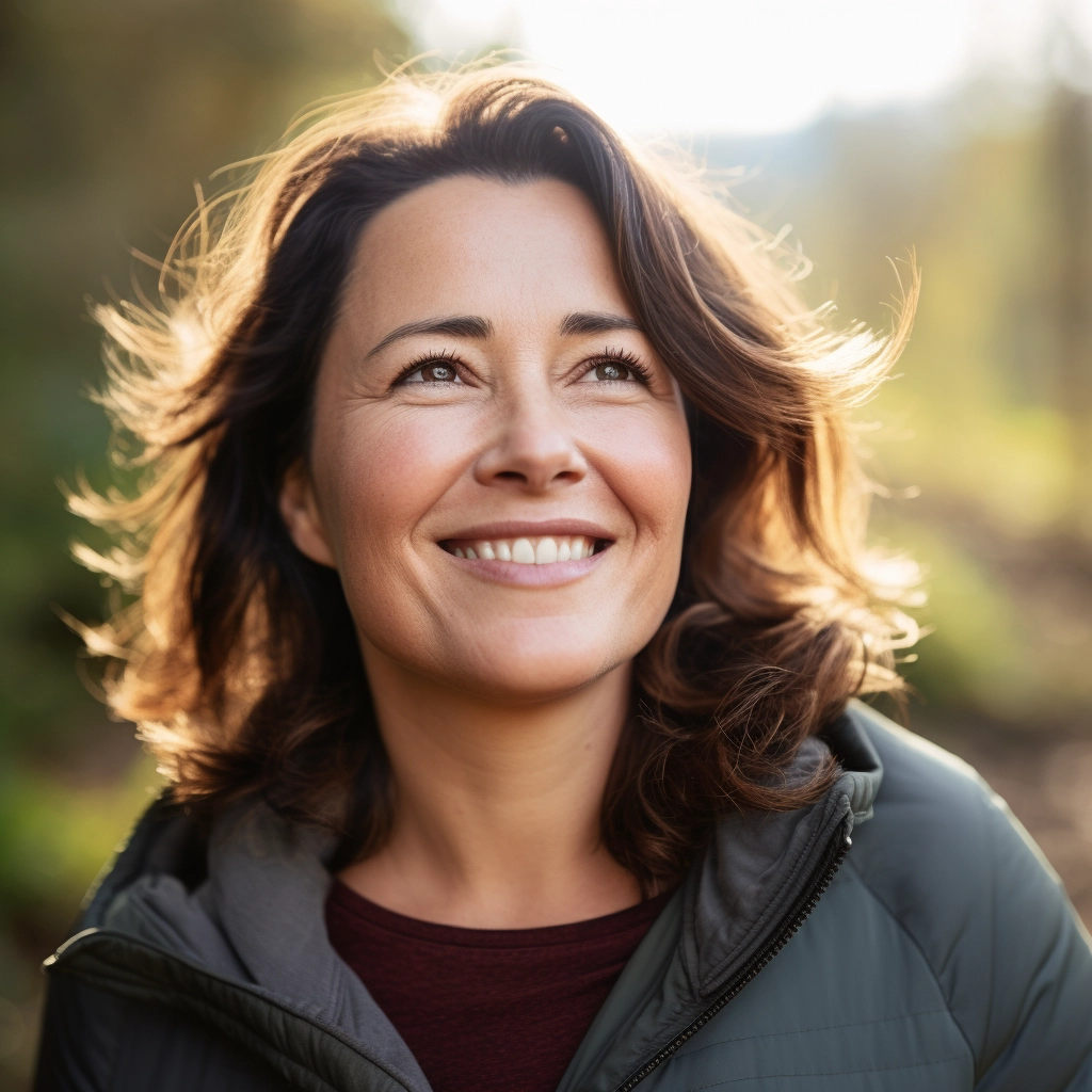 A picture of Stephanie Simmons outdoors